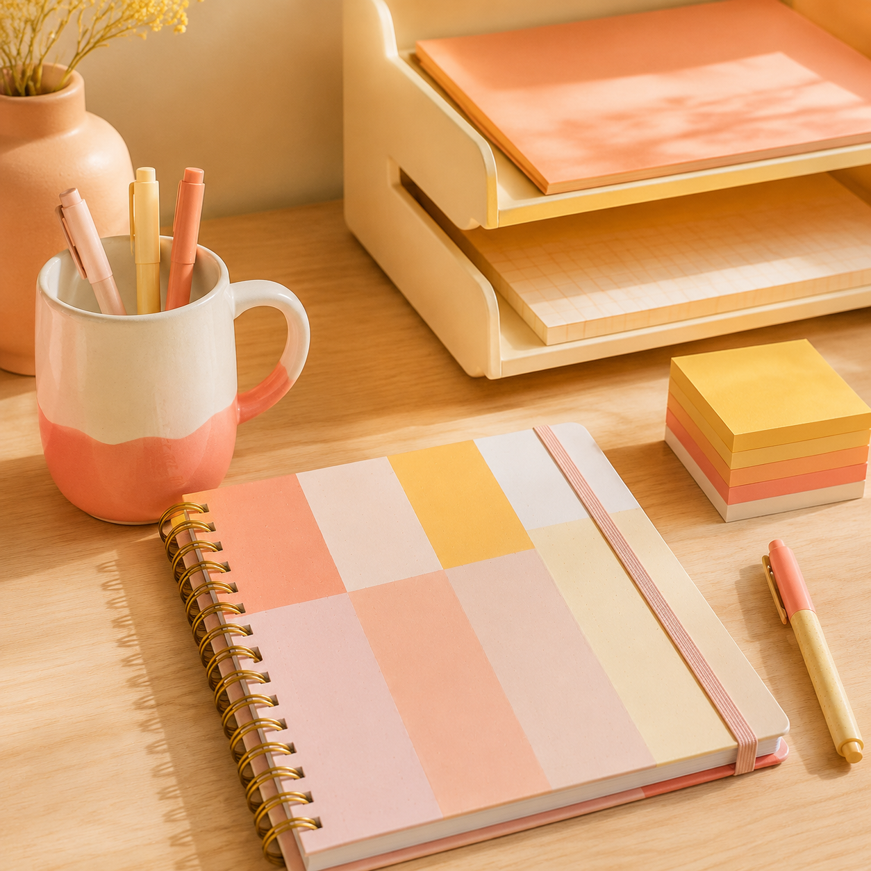 Monday Warm Desk desk mood board